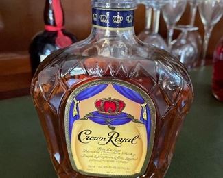 Crown Royal Whiskey, $20