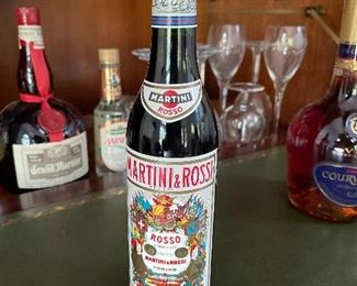 Vintage Martini & Rossi Vermouth,  $20