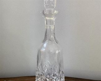 Waterford decanter, $75