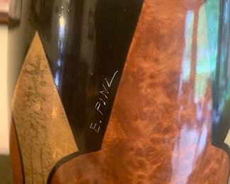 Artist E Pinl ceramic lamp (no shade) $39