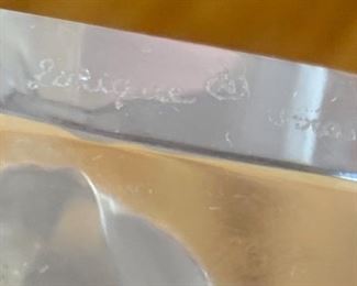Lalique signature