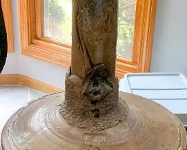 Ron Starr 46”h x 18”Rnd Pottery $148