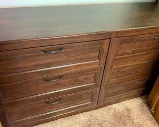6 Drawer Dresser 63w x 19.5d x 31h $139
