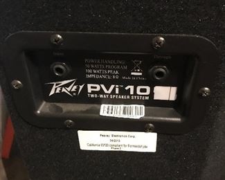 Peavey PVi10 Speaker