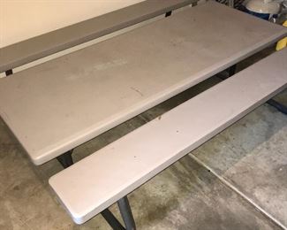 Lifetime Folding Picnic Table $95