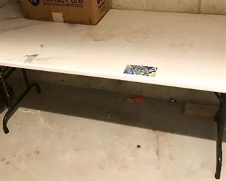 Folding 8’ Table $20