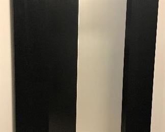 37w x 75h Black Framed Mirror $85