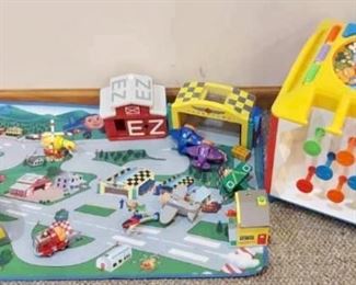 Airport play-mat with buildings & planes $75 sold
Baby Giant play Bix $24