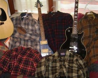 OLD WOOL PENDLETON SHIRTS--MED. BUT NOT SMALL