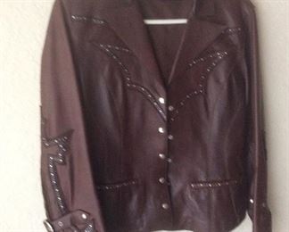Women’s leather jacket