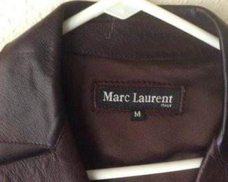 Leather jacket by MARC LAURENT