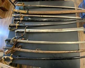 Swords - German/American/Japanese/French
