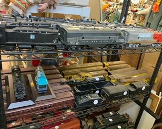 Tons of Lionel Trains
