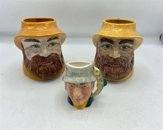 Ceramic Fisherman Mugs