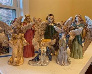 Pearlescent Handcrafted Angels