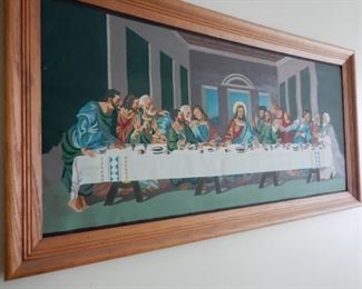 Paint by Number Last Supper