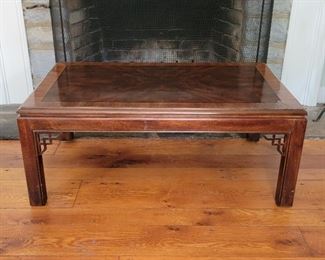 $195 - rectangular coffee table by Drexel - 17" high x 39" wide x 24" deep