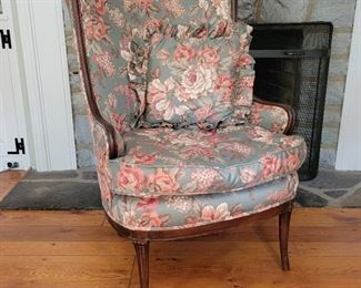 $175 - Upholstered arm chair - 41" high x 27" wide x 28" deep