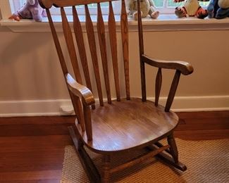 $50 - Rocking chair - 40" high x 24" wide x 28" deep