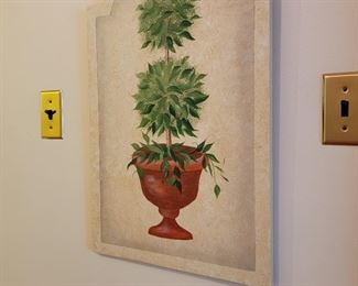 $20 - topiary art - 24" x 16"