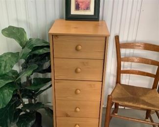 Small Dresser and Chair