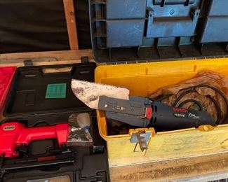 Nail Guns, electric , gas , air and battery. 