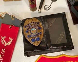 vintage police badge 