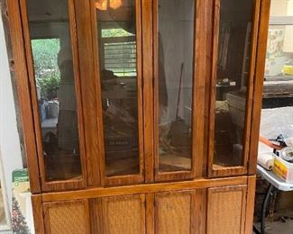 Mid Century china hutch 