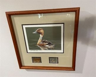 Assortment of Ducks Unlimited prints