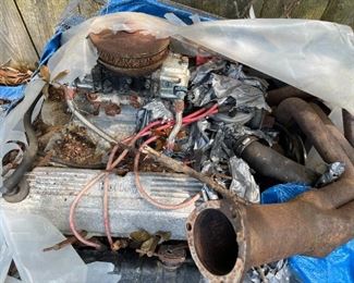 Big block for engine, 1960's 