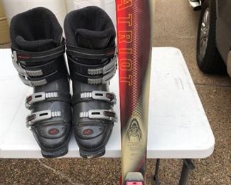 005 K2 Patriot Skis with Boots