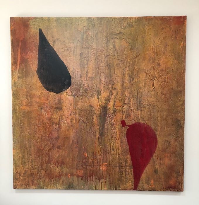 Frank Moeglen “Sniper #4”
68” x 68”