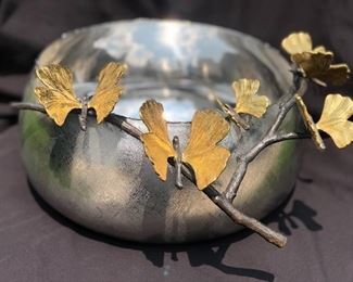 Large Michael Aram Bowl
“Ginkgo Butterflies”