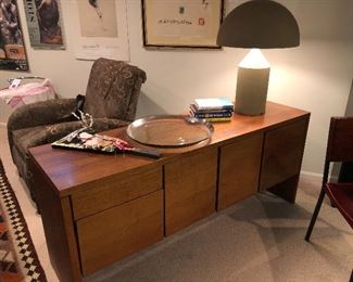Vintage Mahogany Credenza