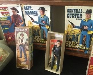 BOX SETS. THEY LOOK COMPLETE, MARX TOYS