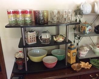 VINTAGE GLASSES, PRYEX BOWELS