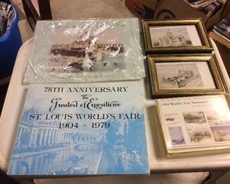 ST.LOUIS WORLD FAIR COLLECTIBLES, ORGINAL AND REPRODUCTION