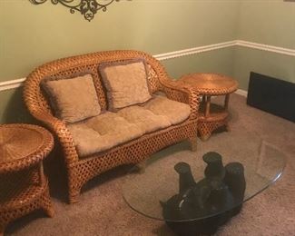 Large rattan collection in MINT condition 