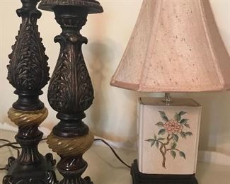 Decorative lamps and accessories 