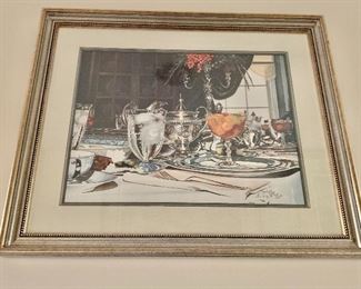 David Gill; lithograph, pencil signed and numbered
