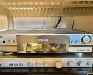 JVC a HR-S9911U Digital VCR Tape Deck;  Perreaux SX1