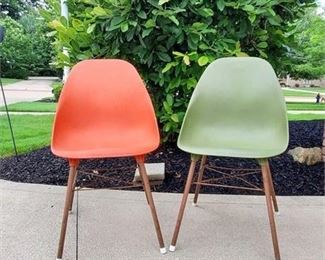 Mid Century Molded Chairs