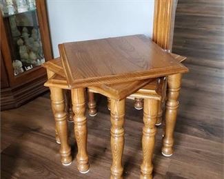 Ogee Edge Stacking Tables