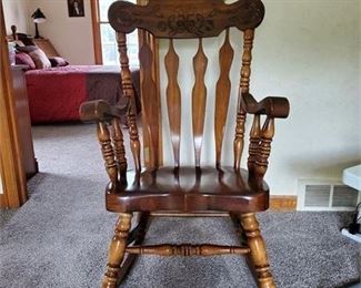 Solid Wood Rocking Chair
