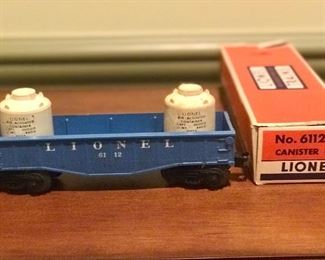 1960's Lionel Trains Canister Car