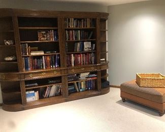 Wall Unit Book shelf , books