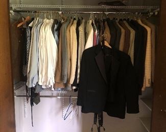 Men’s suits size regular 40 also a tuxedo