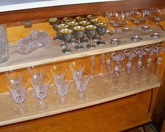 Glassware, wine glasses