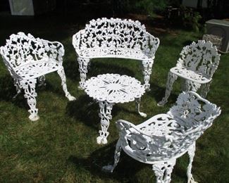 Cast iron furniture