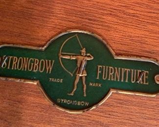 Strongbow Furniture Desk/Card Table, Desk Chair, Brass table Lamp